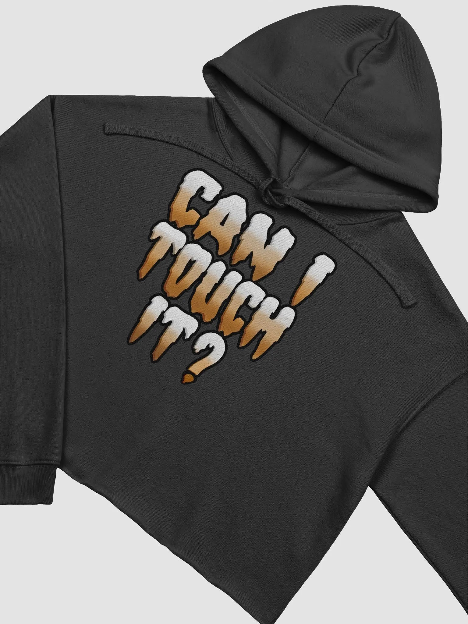 Can I Touch It? Cropped Hoodie product image (2)