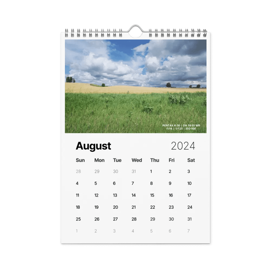 2024 Photo Calendar product image (5)