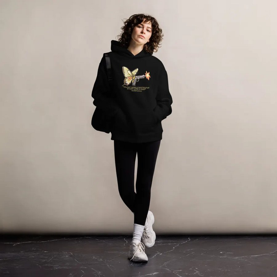 Badass Butterfly - Oversized Hoodie product image (19)