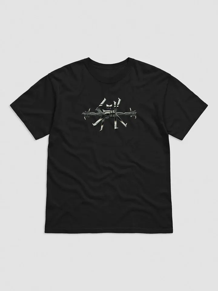 HARD&CORE Spook Barbed Wire Embroidered Tee product image (1)
