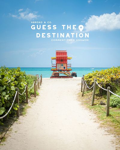 🌴 Can you name the city where pastel lifeguard towers line golden sands, and the nightlife during spring break never sleeps? ...
