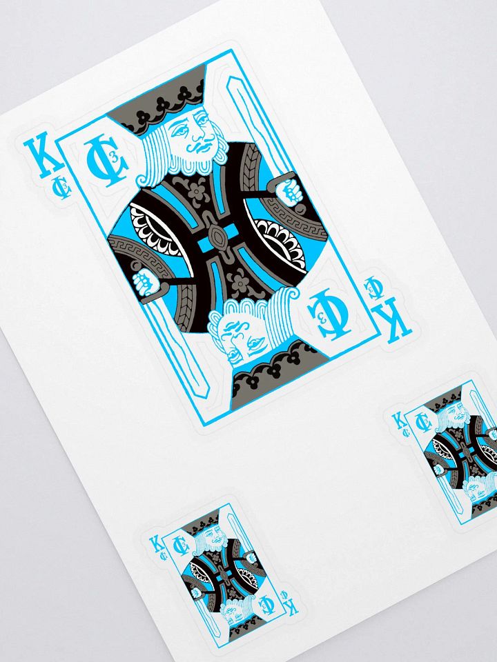The Ic3 King Stickers - Black product image (1)