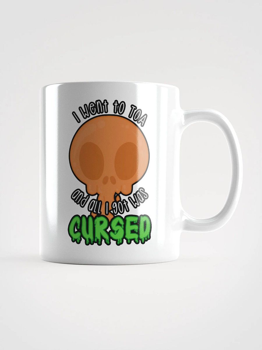 All I Got Was Cursed - Druid - White Glossy Mug product image (1)