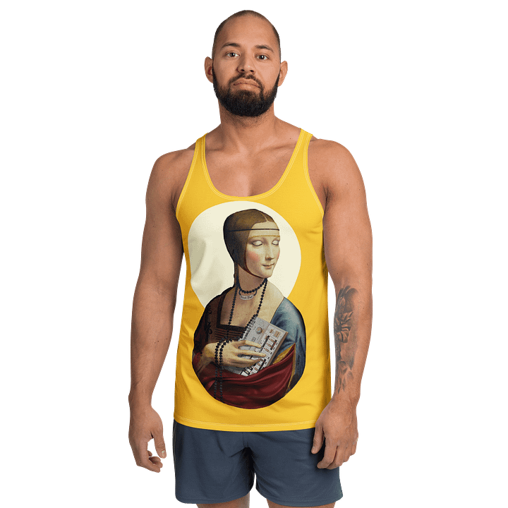 TB 303 Chill-out Lady by Frank Fonik, classic synth Tribute, Regular fit Tank Top product image (1)