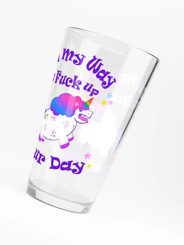 Rainbow Unicorn Glass Shaker product image (2)