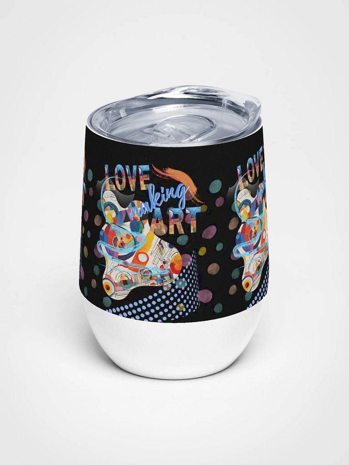 Paint n Sip Party Wine Tumbler gift for Astists moms dad friends daughters sons product image (1)