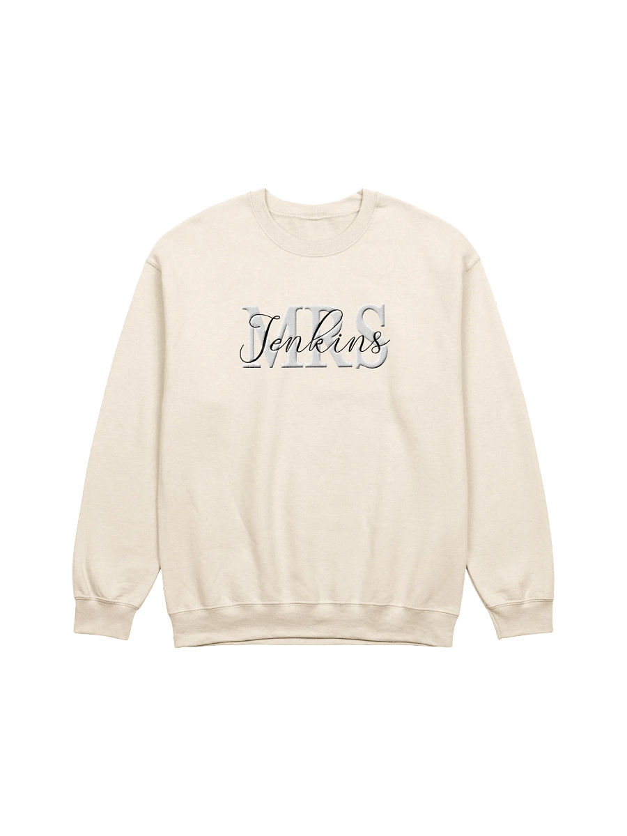 Mrs. Jenkins Embroidered Sweatshirt product image (1)