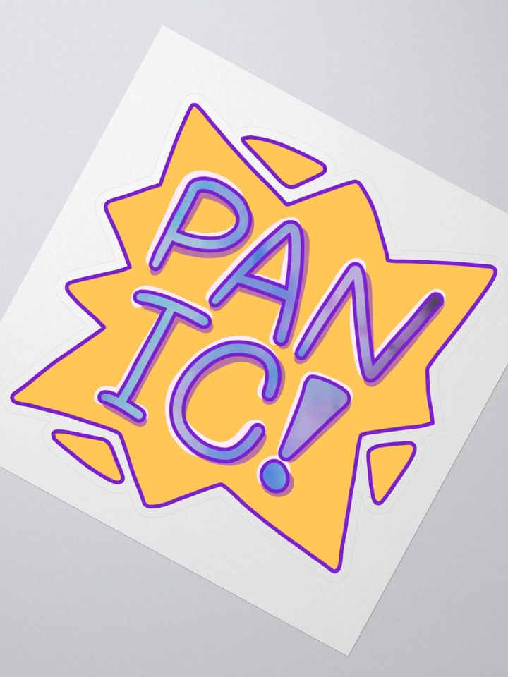 Panic Sticker product image (5)