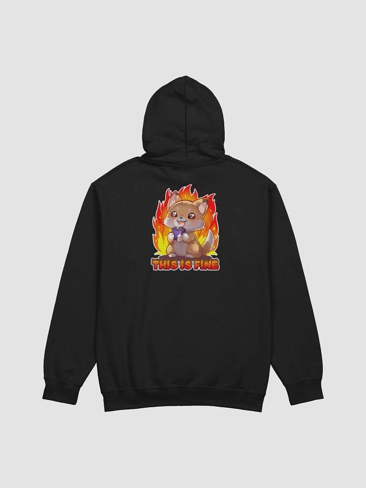 This is Fine Hoodie (Back) product image (3)