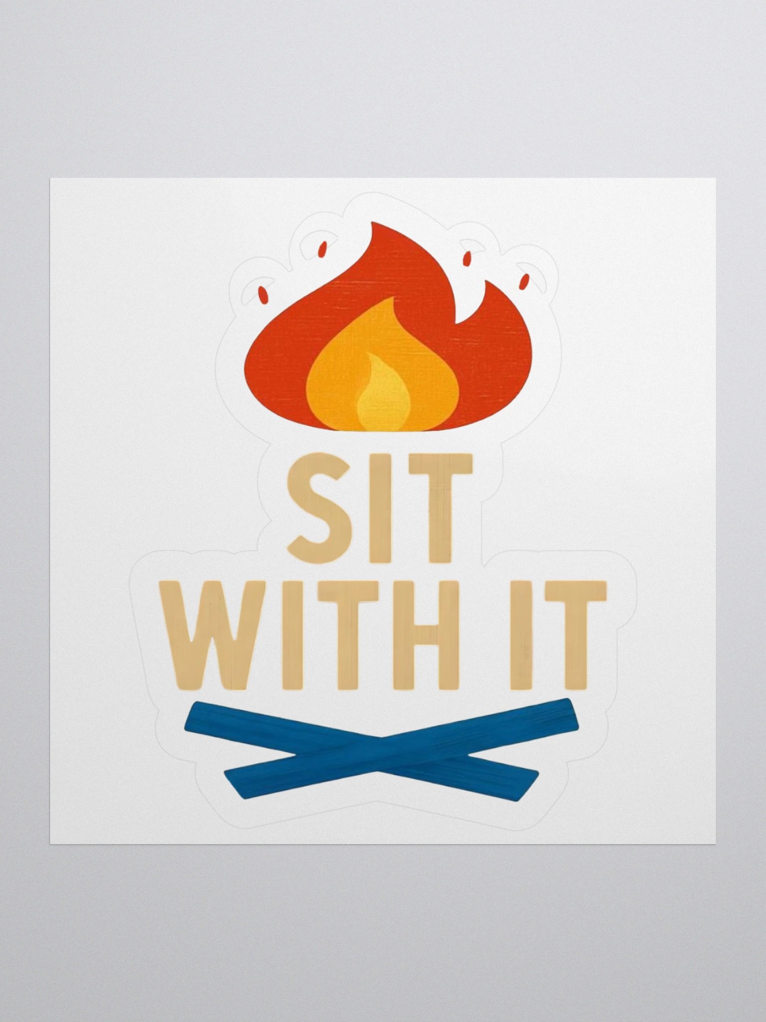 Sit With It Sticker product image (2)