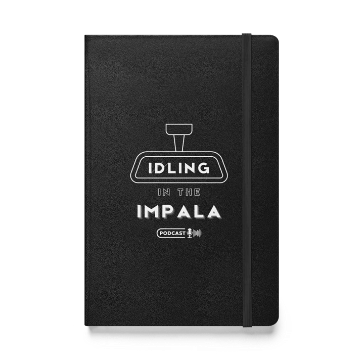 Idling in the Impala - Lined Notebook - Black product image (1)