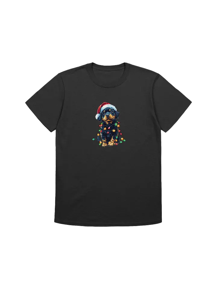 Rottweiler Puppy Christmas Unisex T-Shirt product image (1)