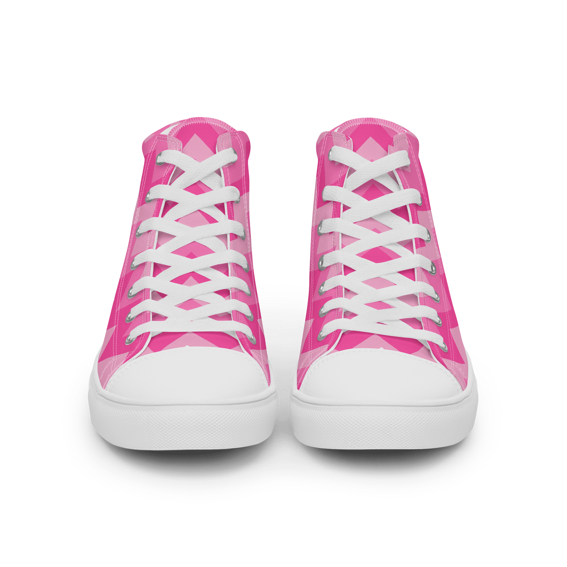 Pink Chevron High Tops product image (1)