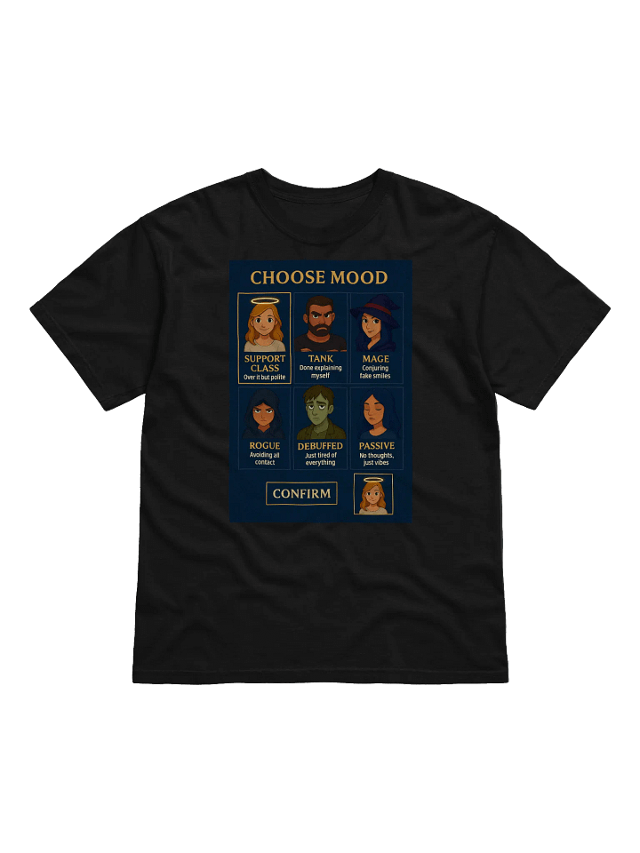 Mood Characters Comfort Tee product image (3)