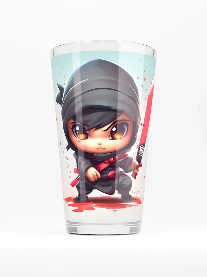 Little Ninja Pint Glass product image (1)