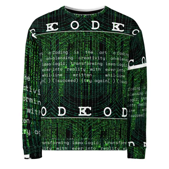 seo underestimated Digital Matrix Unisex Sweatshirt product image (1)