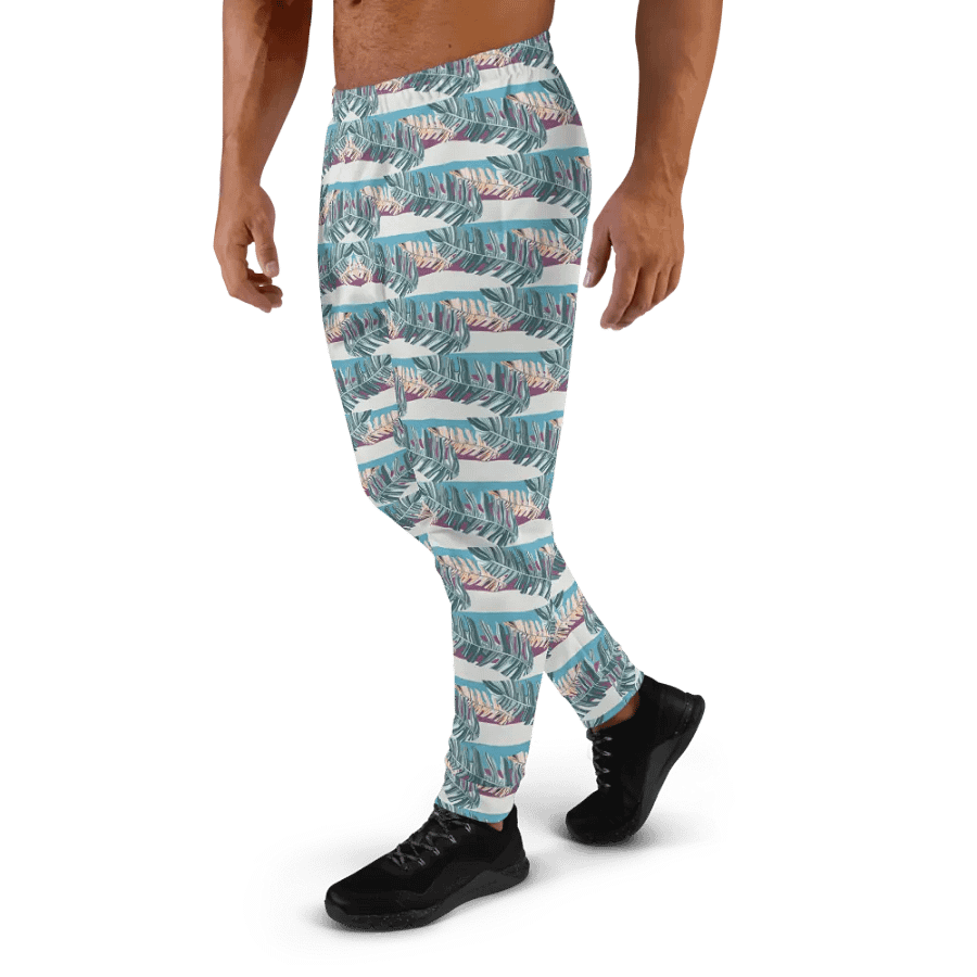 Tropical Stripes | Recycled Men's Joggers product image (2)