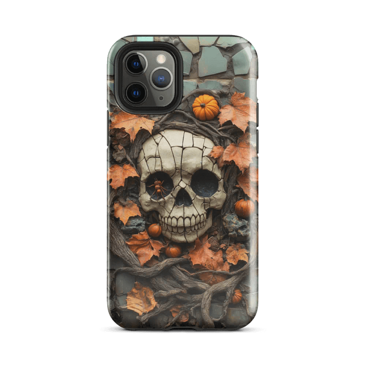 Fall Skull Mosaic - Tough Phone Case product image (1)