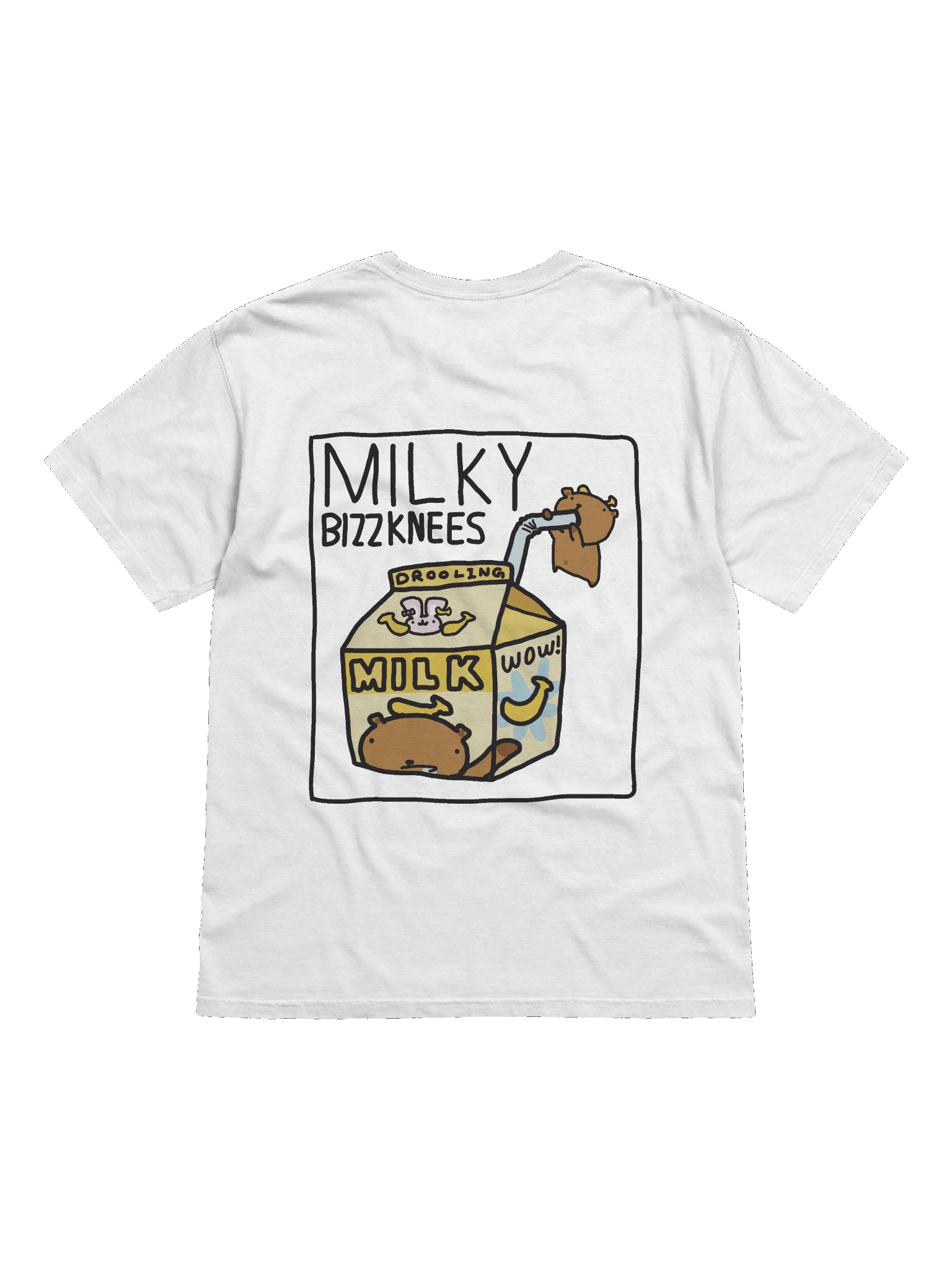 MILKY BIZZKNEES CAPY TEE product image (4)