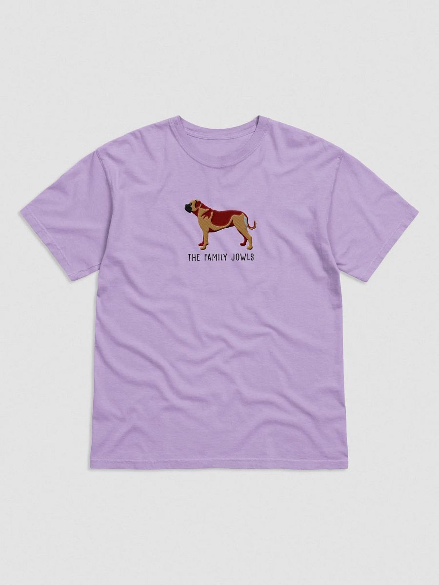 The Family Jowls T-Shirt(Embroidered) of a Bullmastiff product image (4)
