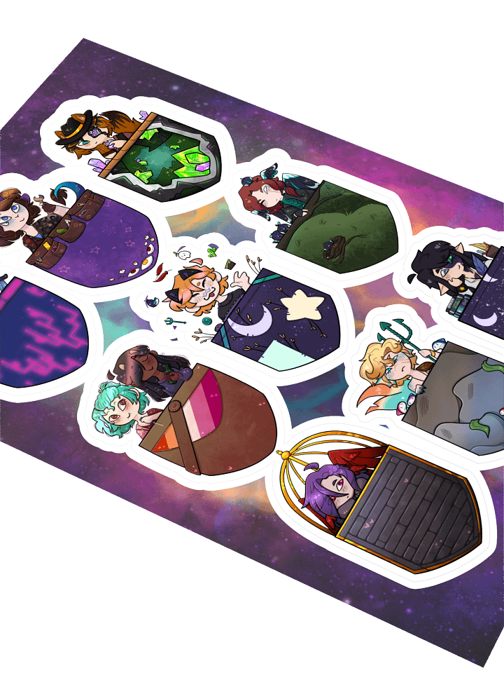 Pocket full of Pockets Sticker Set product image (2)