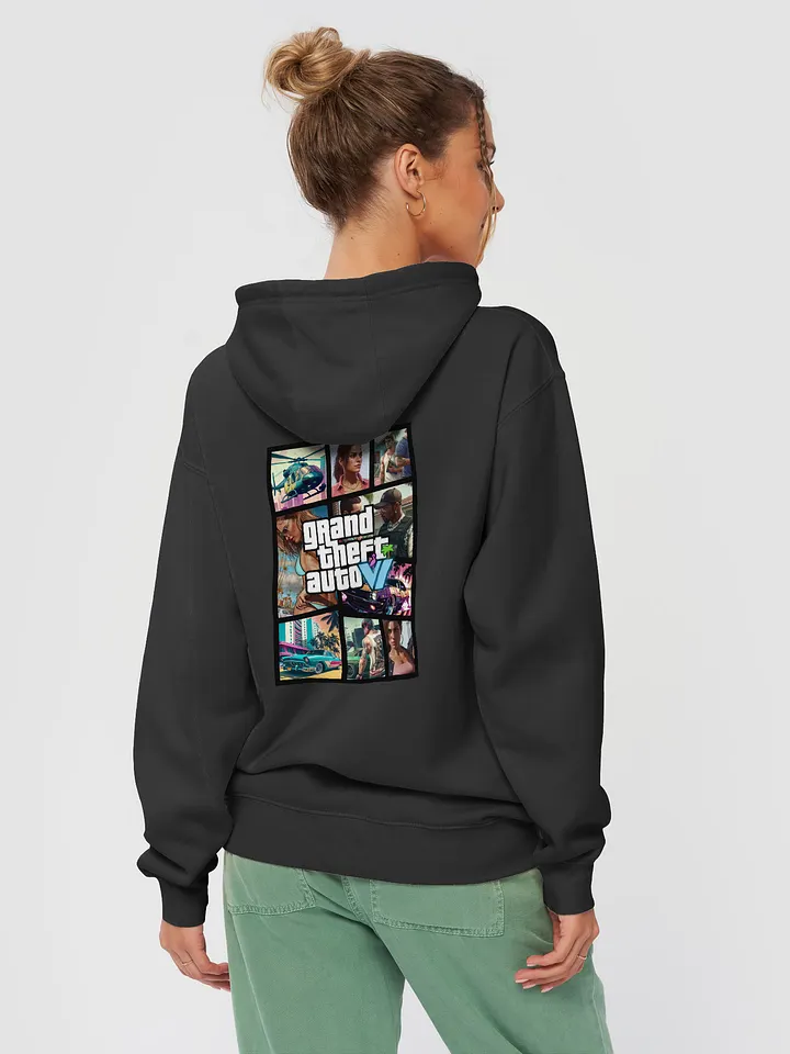 GTA VI Premium Unisex Pullover Hoodie [Backside Print] product image (1)