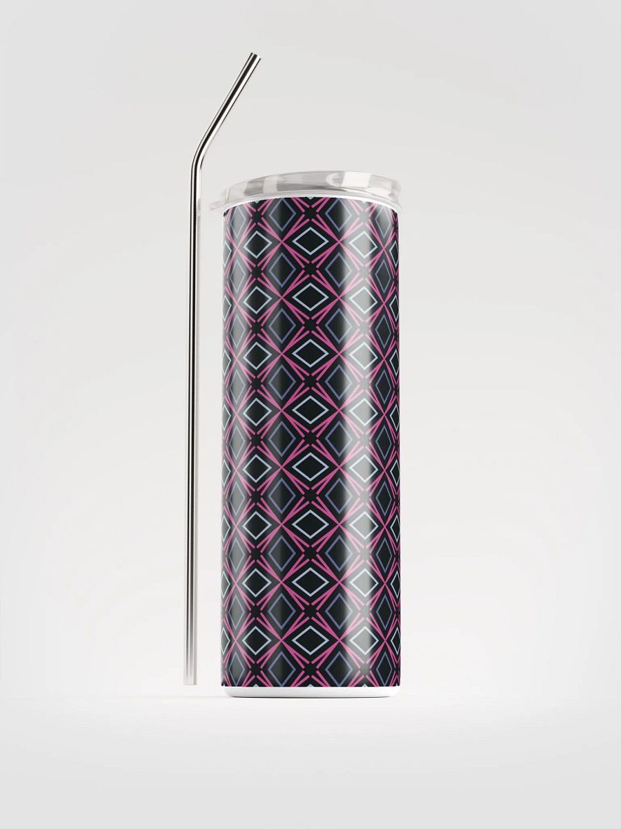 Geometric Illusion Stainless Steel Tumbler product image (1)