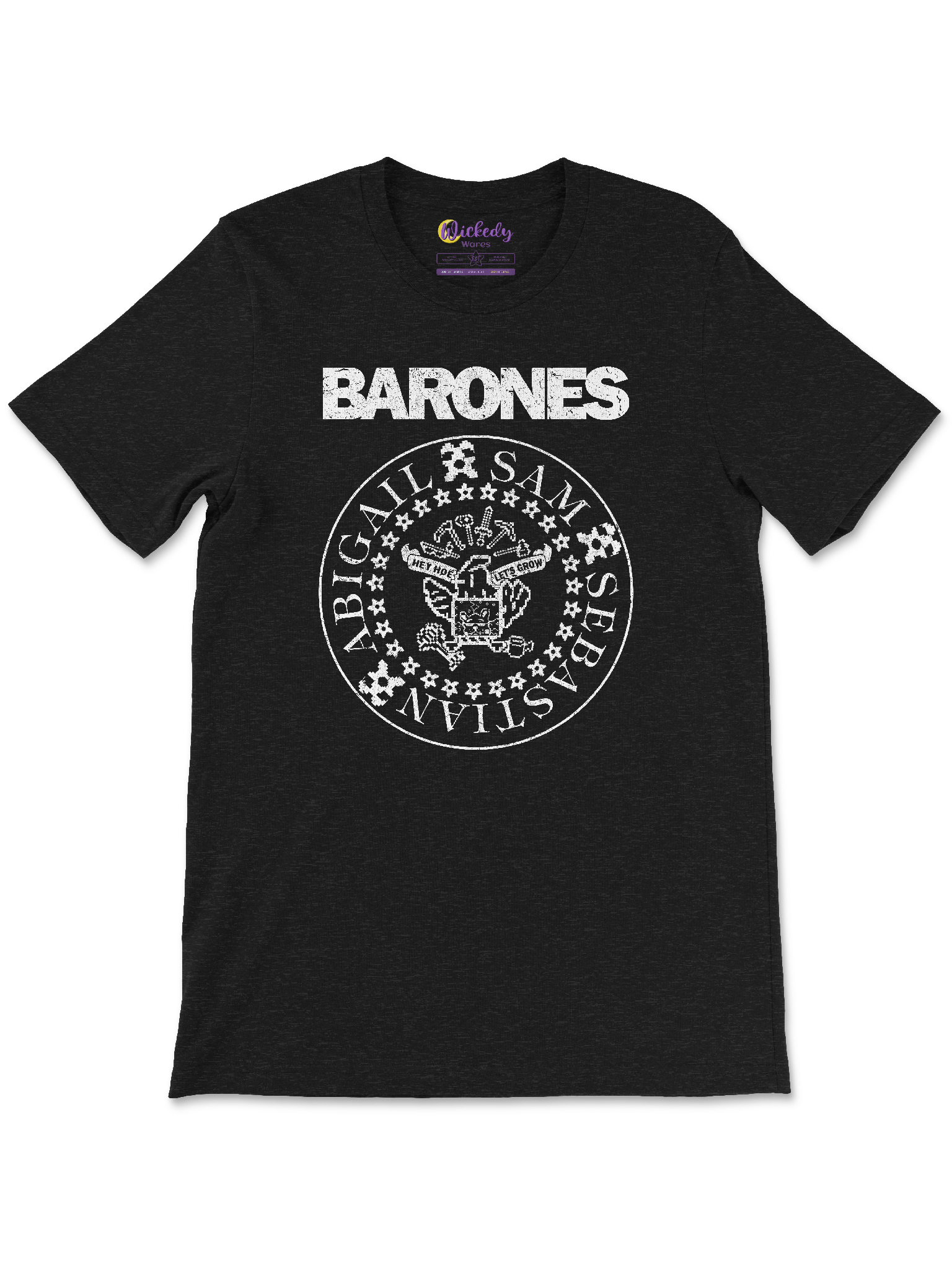 The BARONES Band Tee - Hey! Hoe! Let's Grow! product image (1)