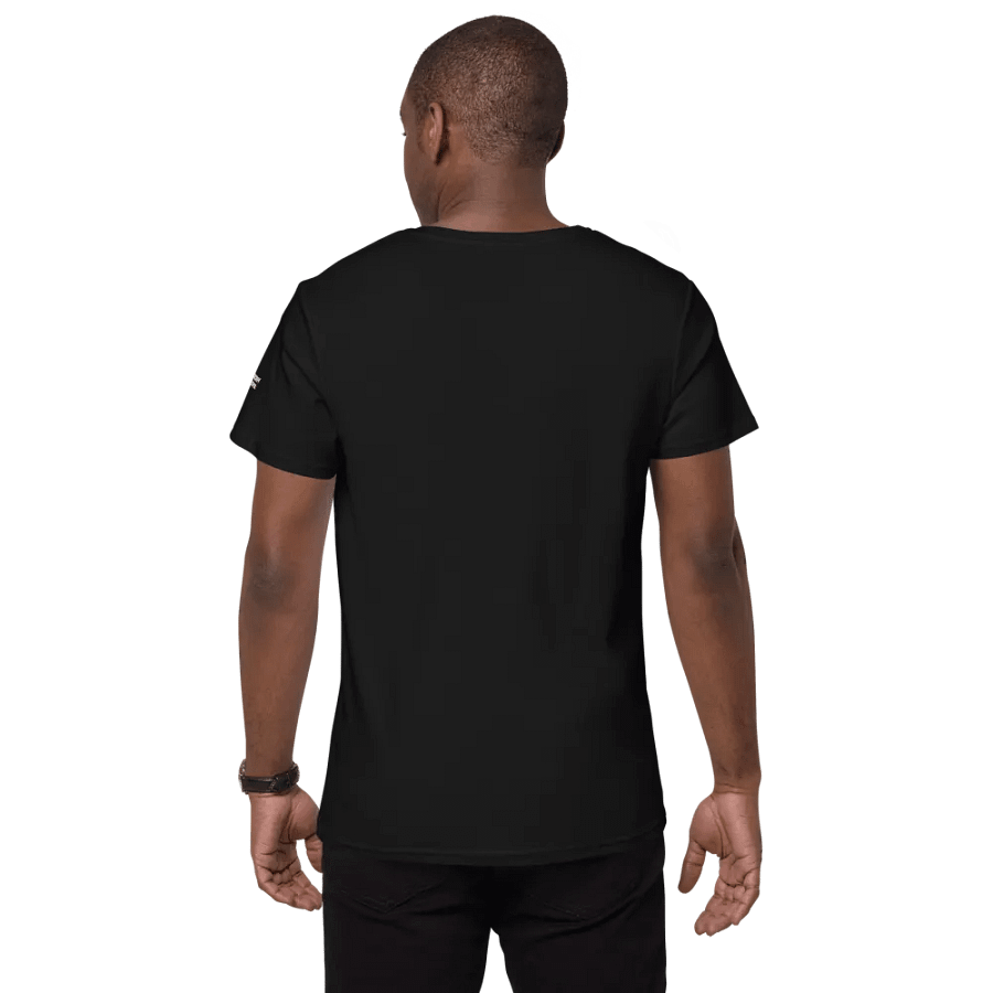 Printful Premium Iconic CRT Paint Splatter Headphones Heavyweight Cotton T-Shirt product image (8)