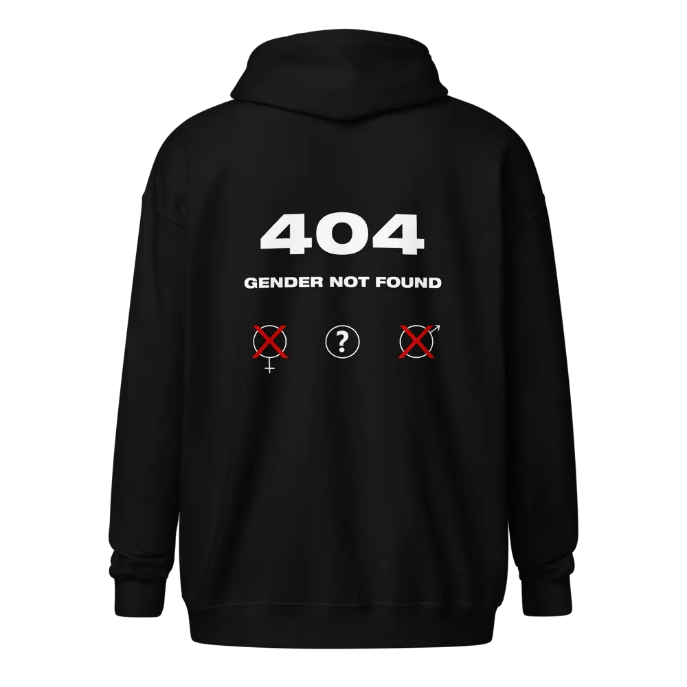 404 Gender not Found Hoodie product image (1)