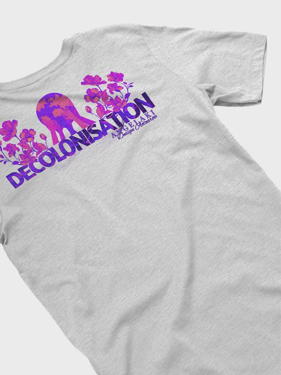 Unisex I am Earth, Earth is Me - Everything is Connected Decolonisation Tee - Neon Brights Puawananga Bird and Kauri Snail remix product image (75)