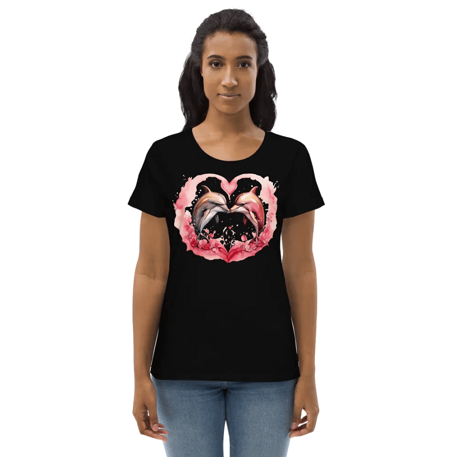 Dolphin Dance Women's Fitted Tee product image (3)