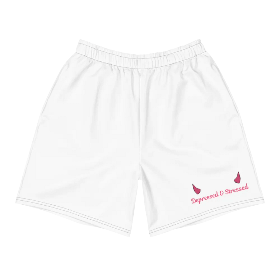 Depressed & Stressed Athletic Shorts product image (8)