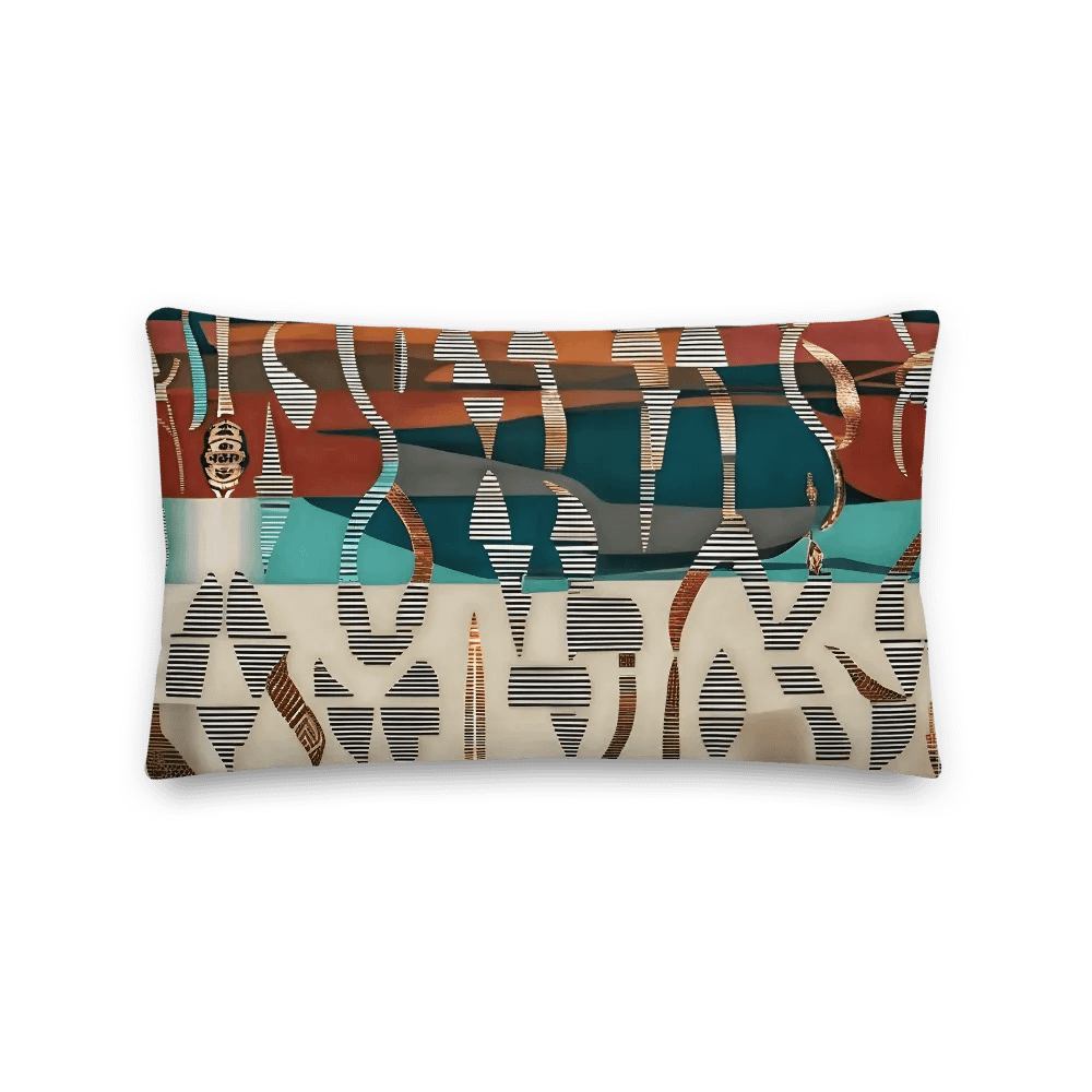 Abstract Fusion Premium Pillow product image (1)