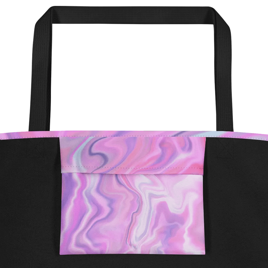 Lavender Swirl - Pastel Dreamscape Tote Bag product image (4)