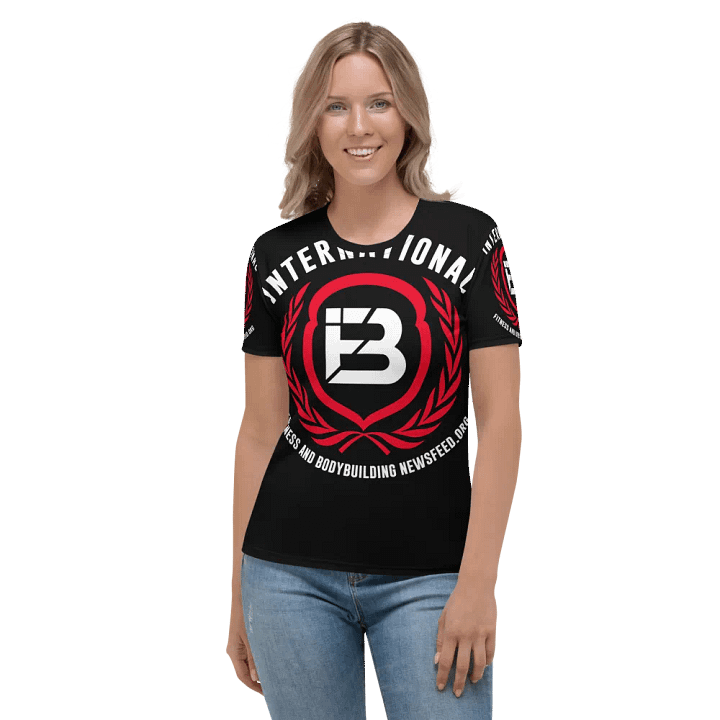 IFBNewsfeed.Org's All-Over Print Women's Crew Neck T-Shirt product image (2)