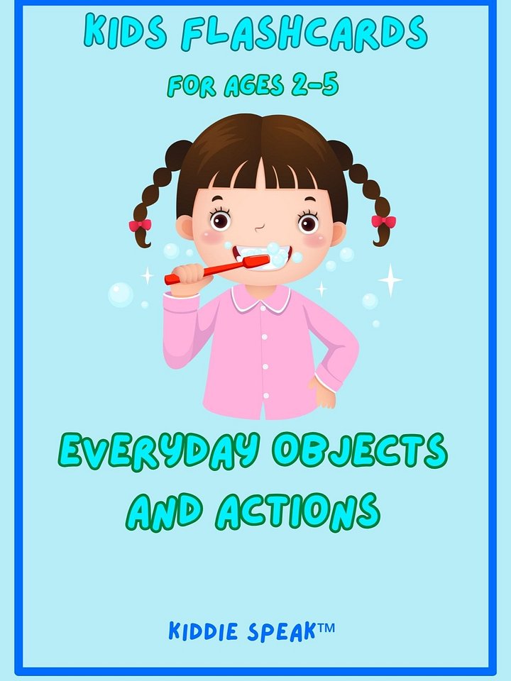 Everyday Objects and Actions Flashcards product image (1)