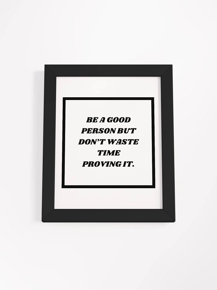 Eco-Friendly Matte Poster Frame product image (1)