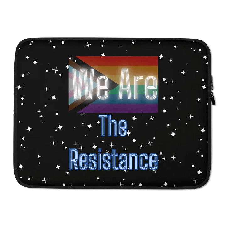 Resistors, We Are The Resistance, Laptop Sleeve product image (2)