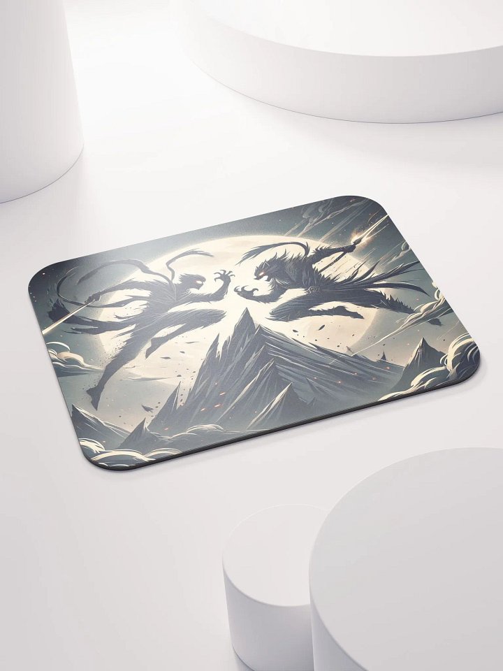 Moon Fight Mouse Pad product image (1)