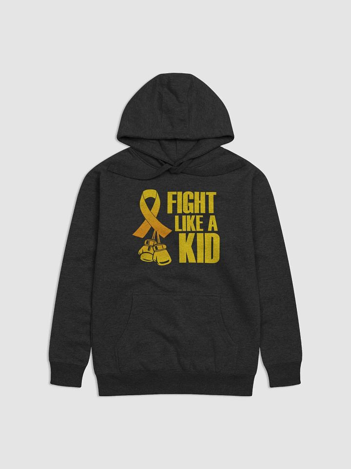 Fight Like A Kid Childhood cancer Awareness Hoodie product image (3)