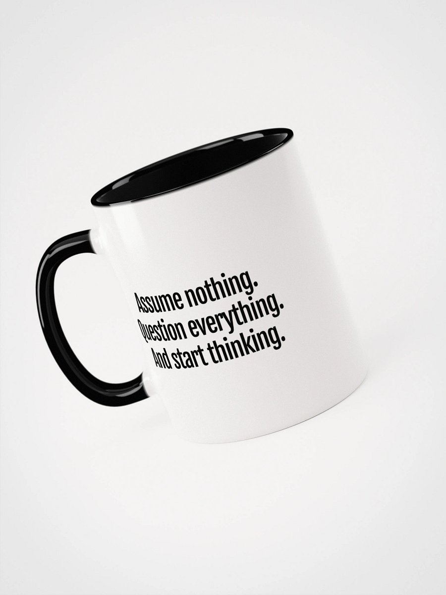 The Thinking Atheist logo mug (white) product image (5)