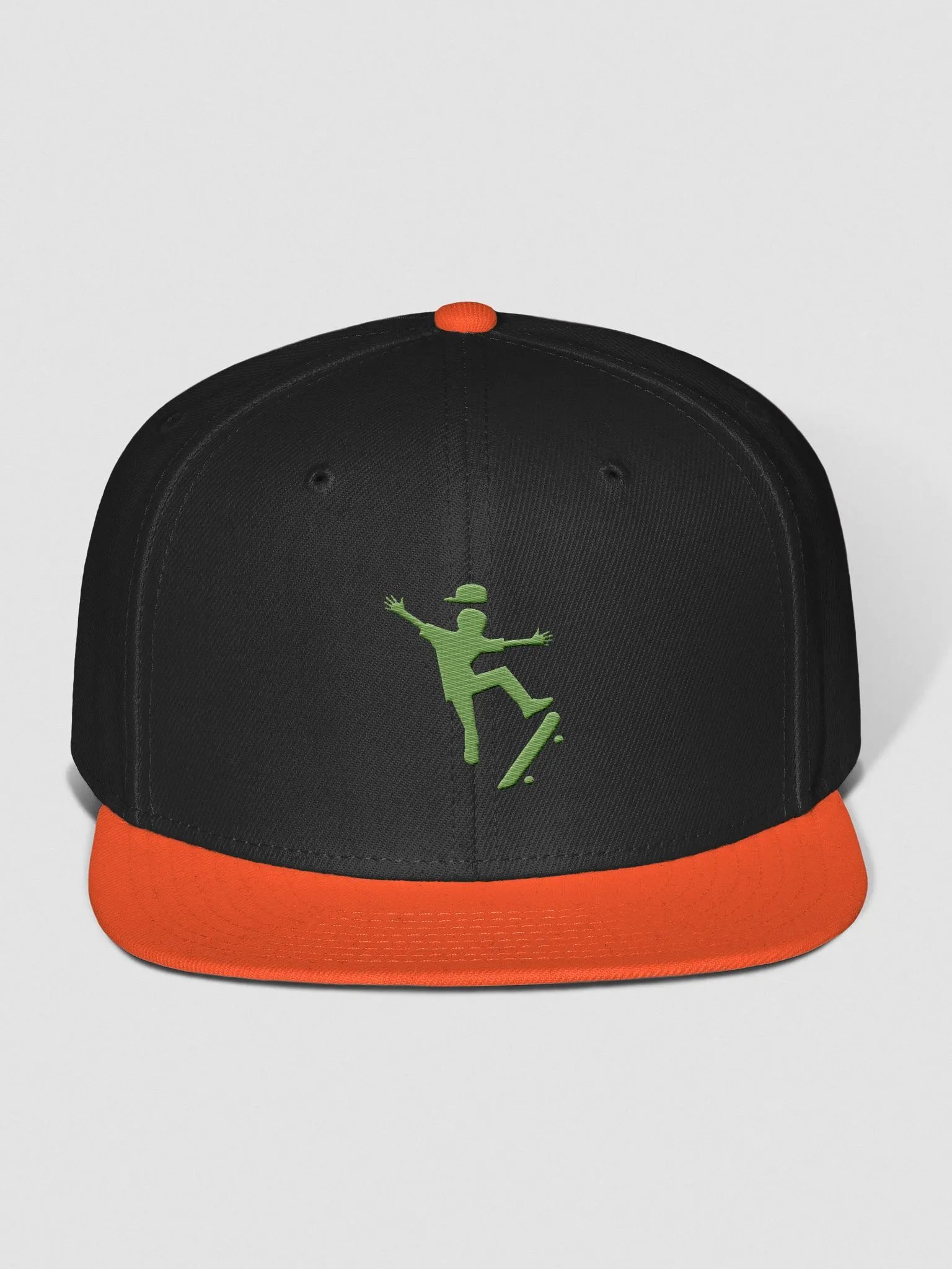 Dazzle Deck Black & Orange Baseball Cap product image (1)
