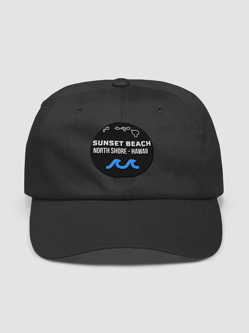 Sunset Beach, North Shore Hawaii - White Logo - Classic Dad Hat
