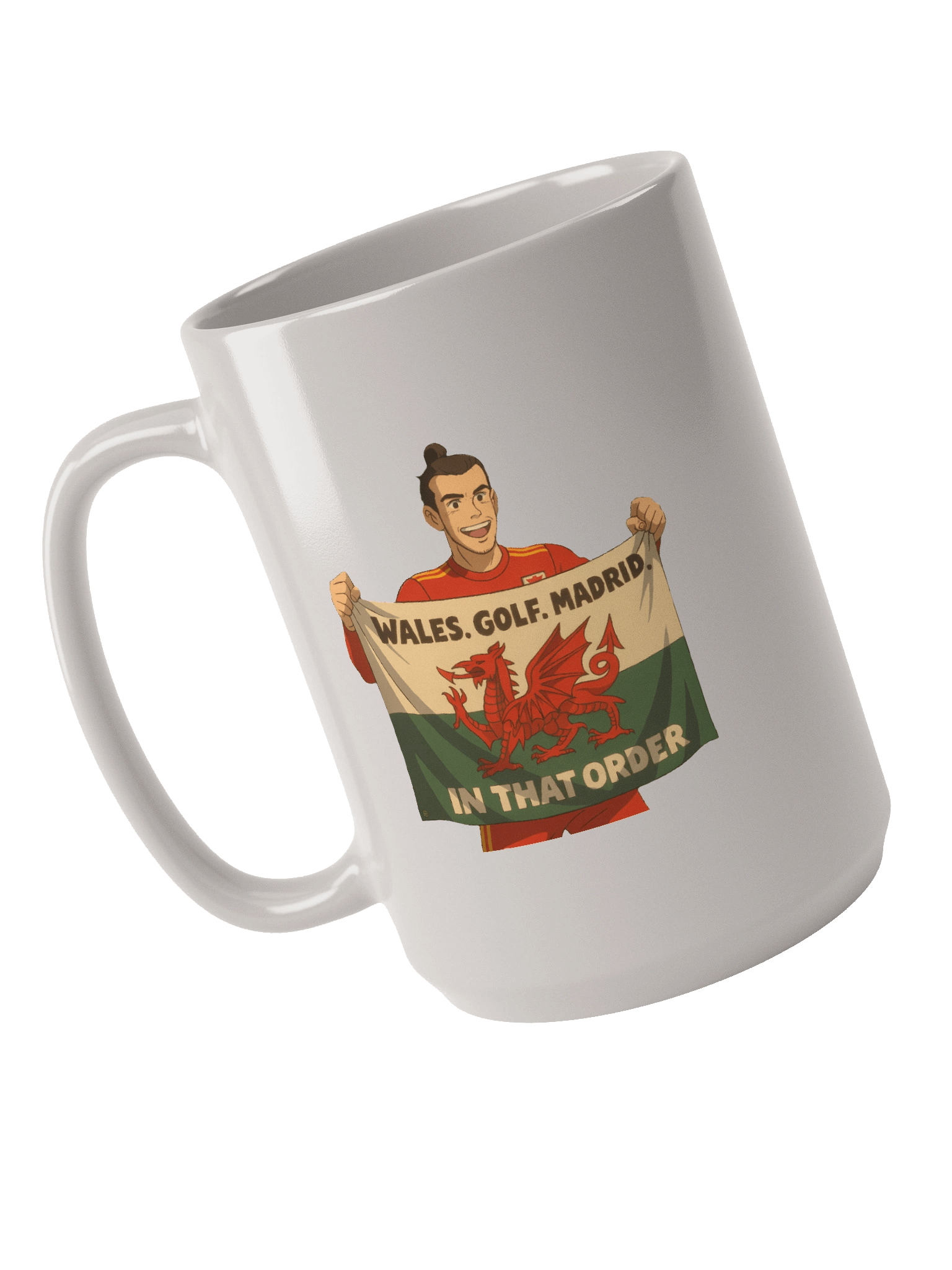 Glossy Mug - Gareth Bale Iconic Moment - Wales, Spurs product image (4)