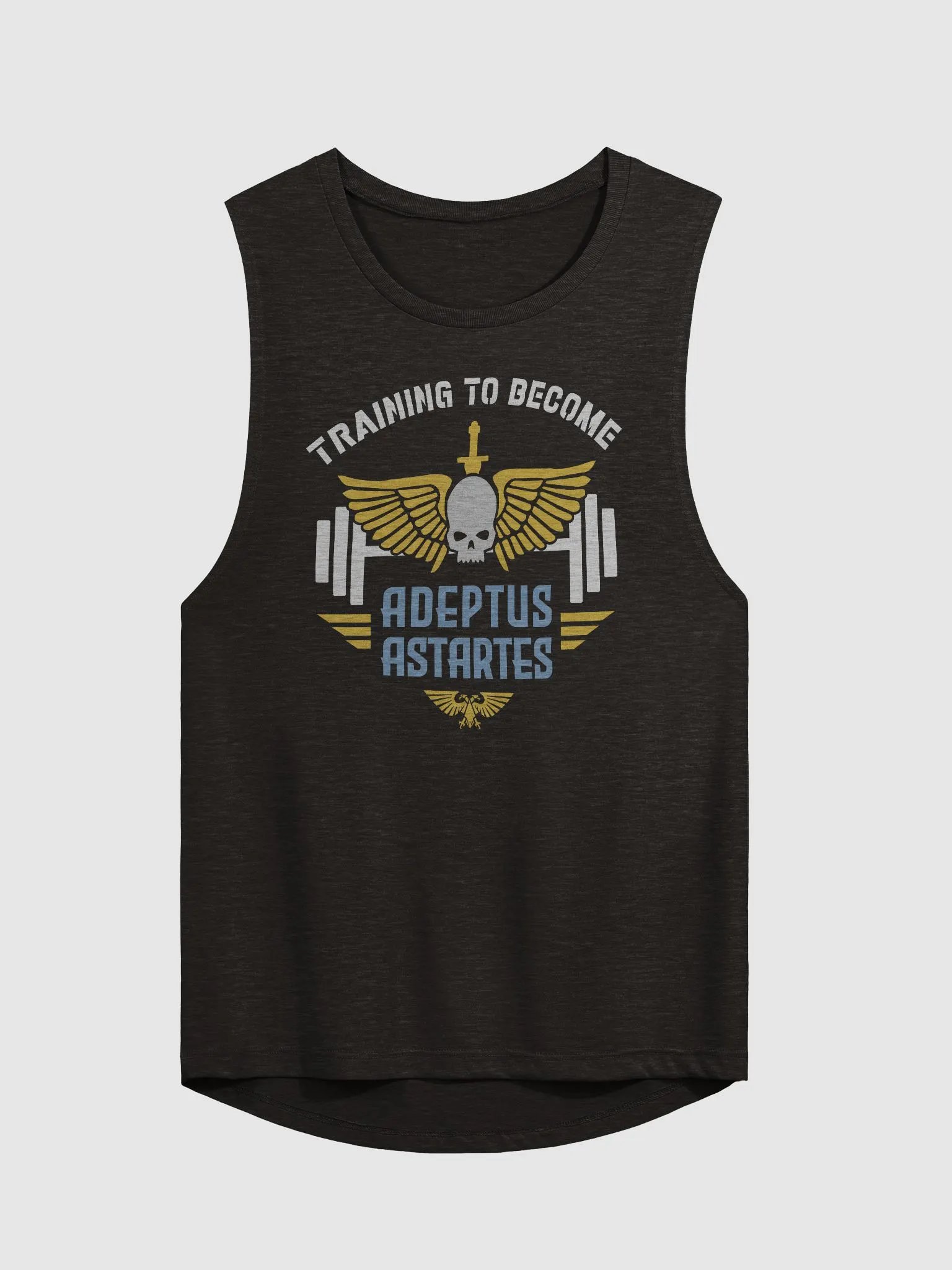 Training to Become Adeptus Astartes Women's Premium Tank Top | Warhammer 40K Gym Style product image (2)