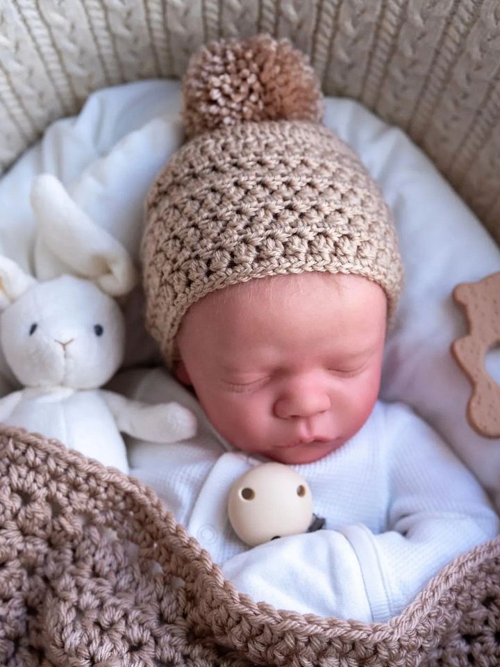 Crochet Pattern: Easy Baby Hat product image (1)