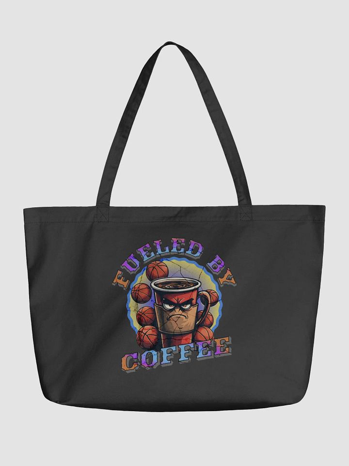 Fueled By Coffee Basketball Tote Bag product image (2)