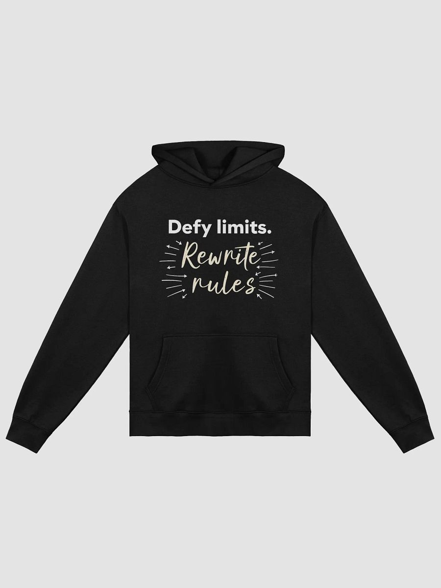 Defy Limits. Rewrite Rules. - Empower Your Journey with Emma Watson’s Spirit Hoodie product image (1)