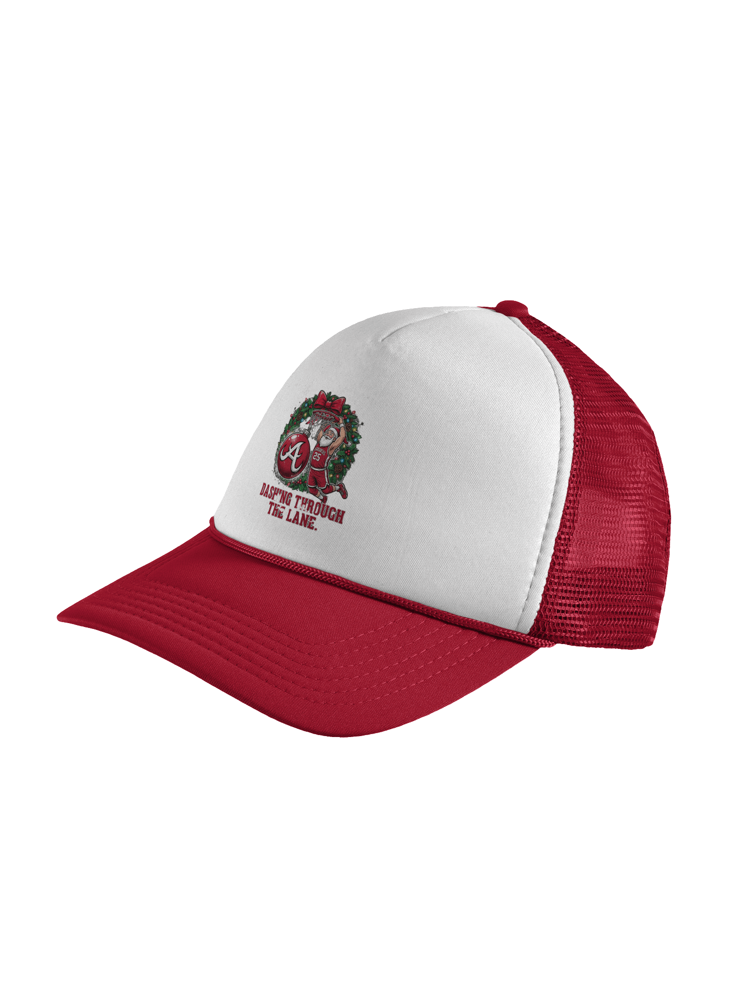 The "Dashing Through The Lane" Holiday Trucker product image (3)